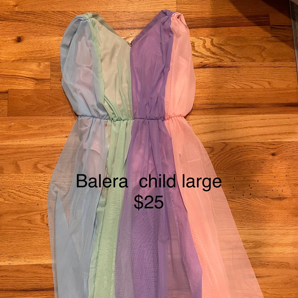 Balera ballet/lyrical costume sz child large $25